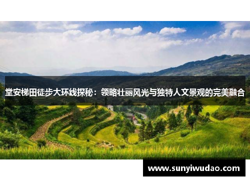 堂安梯田徒步大环线探秘：领略壮丽风光与独特人文景观的完美融合