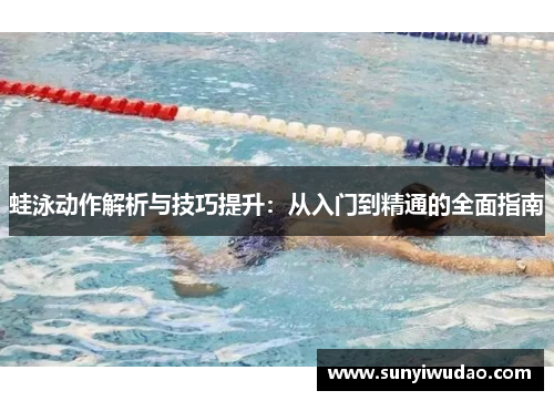 蛙泳动作解析与技巧提升：从入门到精通的全面指南